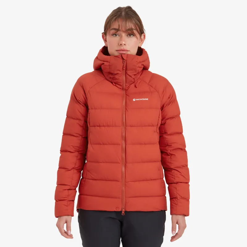 Montane Womens Resolve XT Hoodie Saffron Red-2